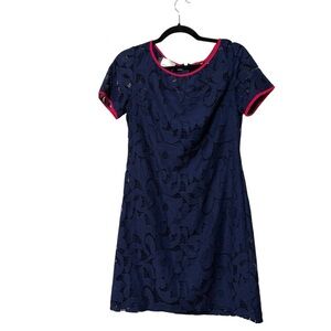 Donna Morgan lace shift dress 8